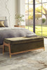 Upholstered Storage Ottoman