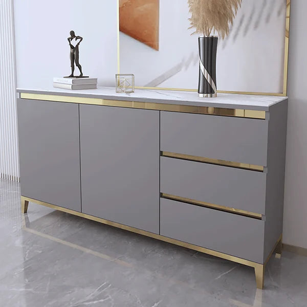 Modern Gray Sideboard
