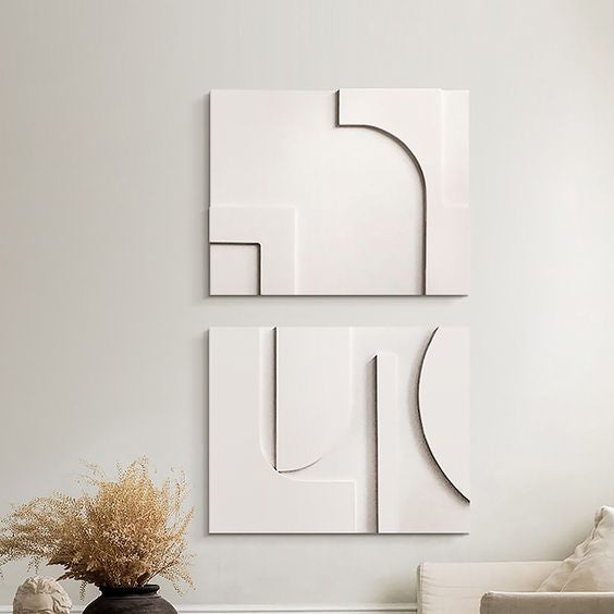 Japandi 3D Art (Set of 2)