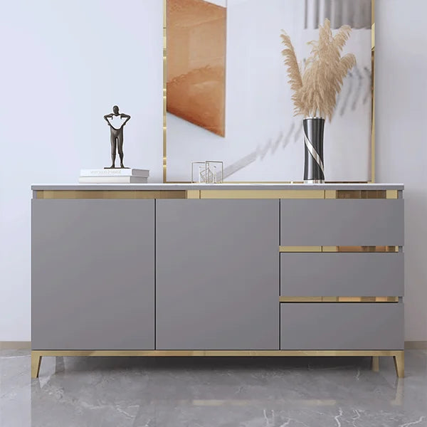 Modern Gray Sideboard