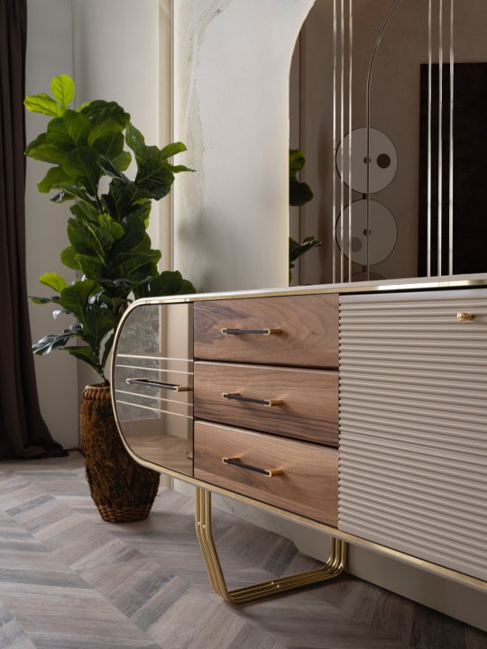 Mirror Frame Console