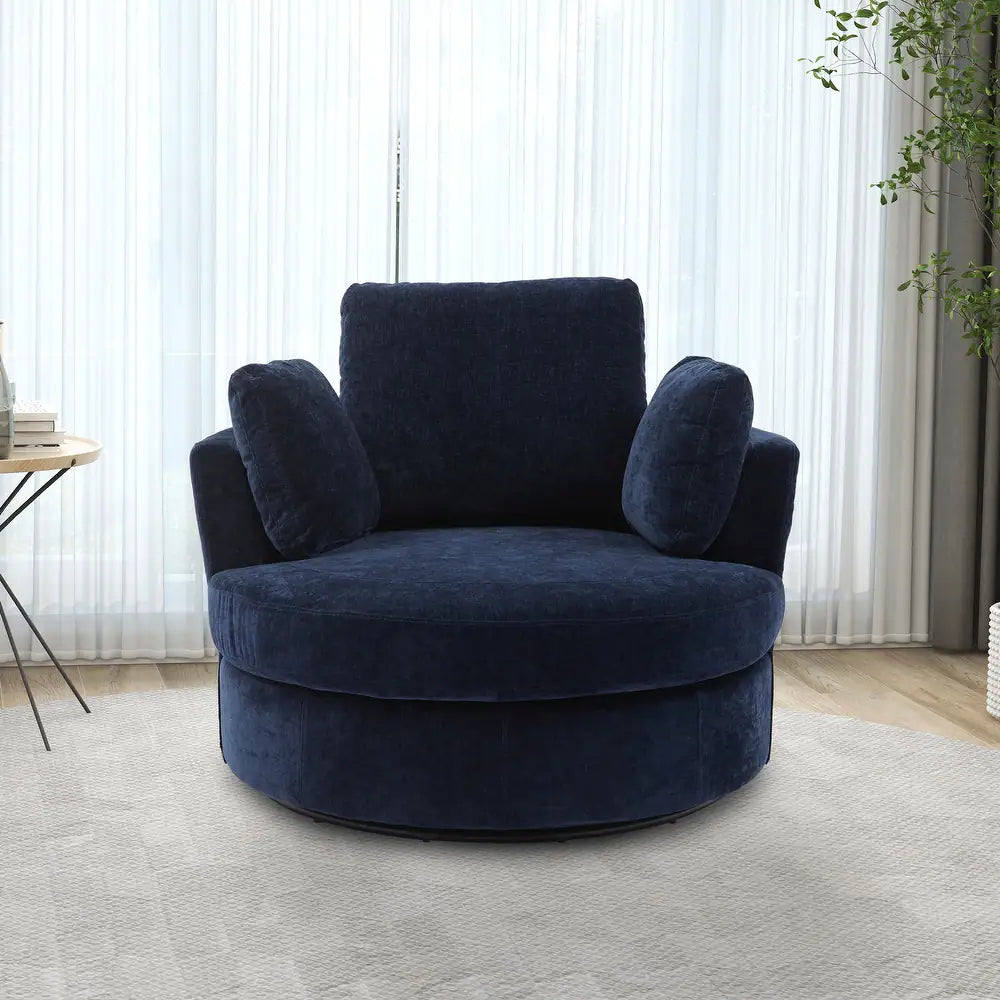 Upholstered Swivel Chair