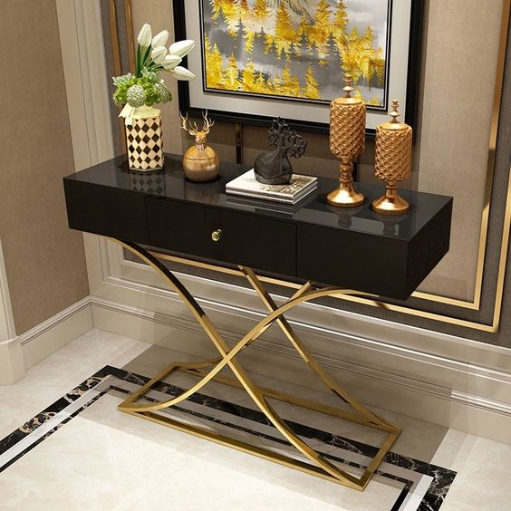Stainless Steel Console